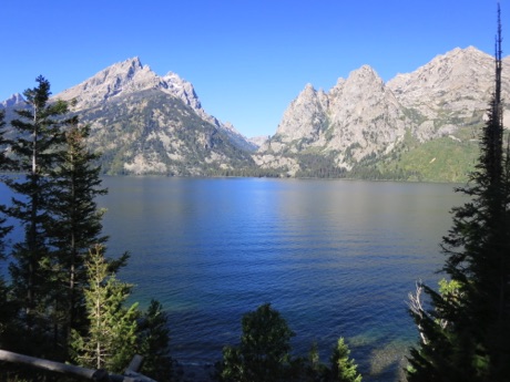 overlooking Jenny Lake, Teton N.P.